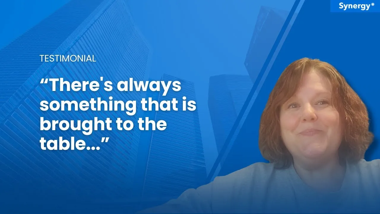 Kathy's Synergy Success Story